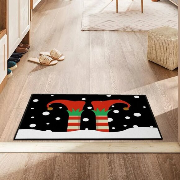 Christmas Shoe Print Door Mat - Picture 4 of 4